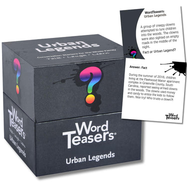 WORD TEASERS Random Topic Conversation Starters