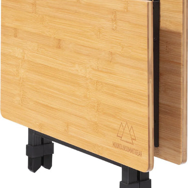 Mountain Summit Gear Foldable Bamboo Camping Table