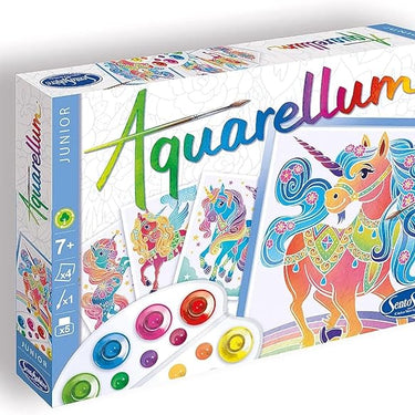 Aquarellum Junior - Unicorns Watercolor Painting Kit