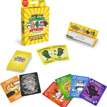 Ninja Cat Cucumber Attack!