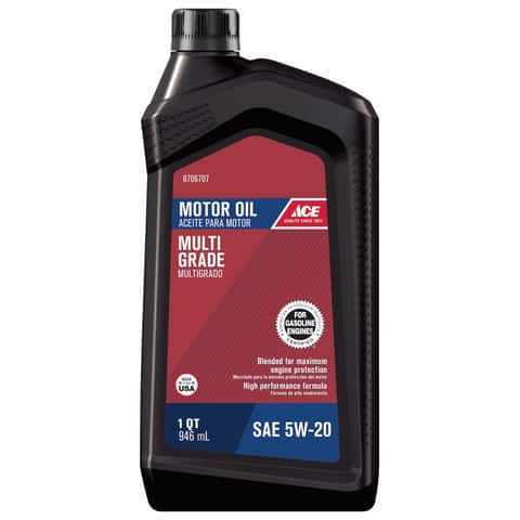 Ace 5W-20 4-Cycle Multi grade Motor Oil 1 Qt