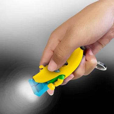 LEGO Minifigures Large 3 Inch Tall Figure Keychain Light - Banana Guy