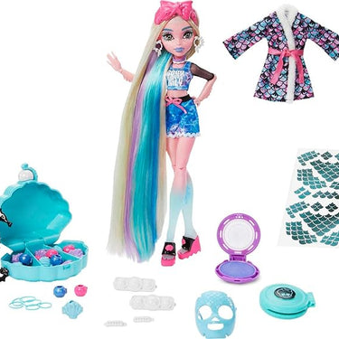 Monster High Doll, Lagoona Blue Spa Day Set