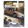 Hot Wheels Premium Fast & Furious 1994 Honda Del Sol white car in its blister card package