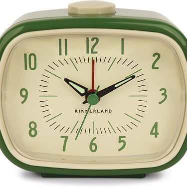 Kikkerland Retro Alarm Clock – Green