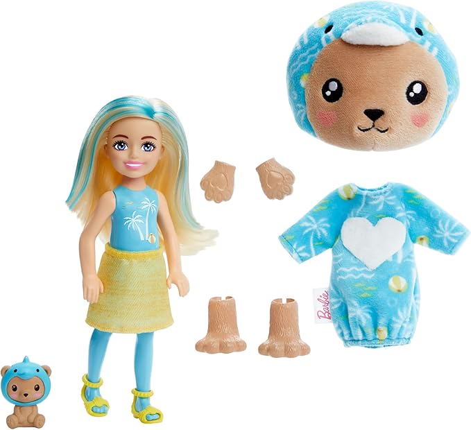 Load image into Gallery viewer, Barbie Cutie Reveal Chelsea Doll &amp; Accessories
