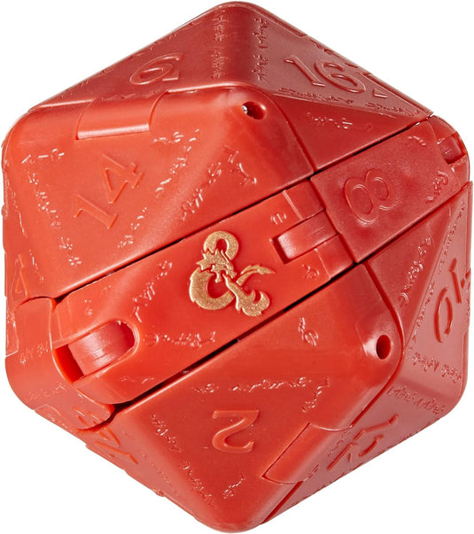 Dungeons & Dragons Honor Among Thieves D&D Dicelings Red Dragon Themberchaud Collectible, Monster Dice Converting Giant d20 Action Figures Role Playing Dice