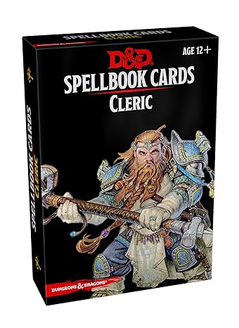 Dungeons & Dragons Spellbook Cards: Cleric (D&D Accessory)