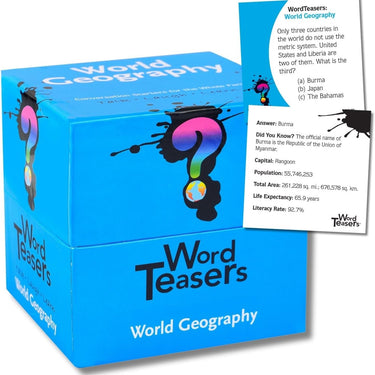 WORD TEASERS Geography Trivia