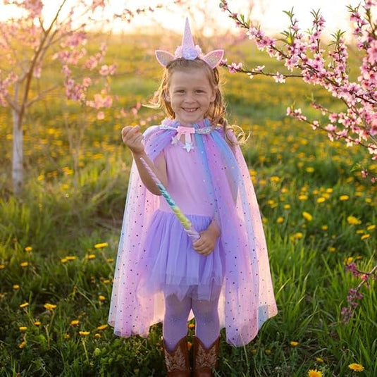 Rainbow Unicorn Cape & Headband