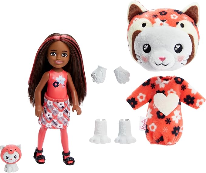 Load image into Gallery viewer, Barbie Cutie Reveal Chelsea Doll &amp; Accessories, Animal Plush Costume
