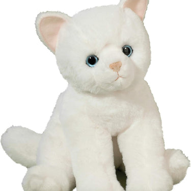 Douglas Winnie White Kitty Cat Softie
