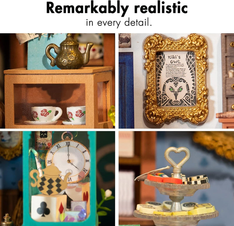 Load image into Gallery viewer, Rolife Alice&#39;s Tea Store DIY Miniature House Kit
