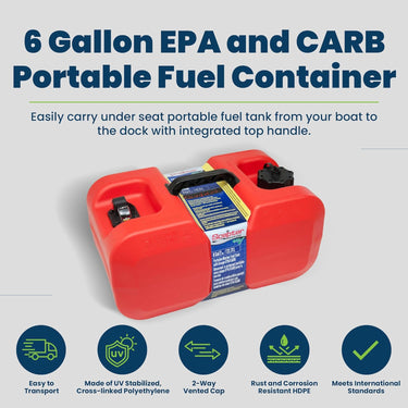 Scepter 6 Gallon Portable Marine Gas Can