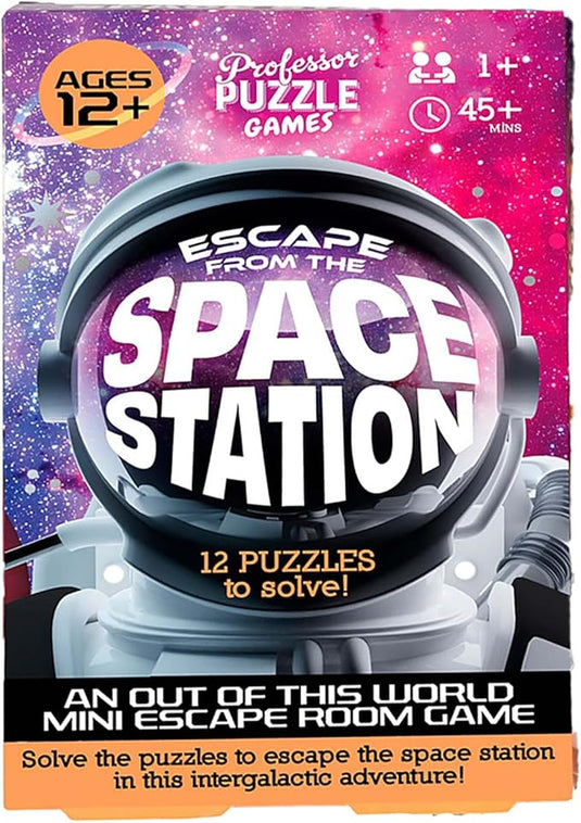 Professor Puzzle: Escape from The Space Station - an Out of This World Mini Escape Room Game