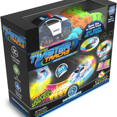 Mindscope Twister Tracks Neon Glow in the Dark