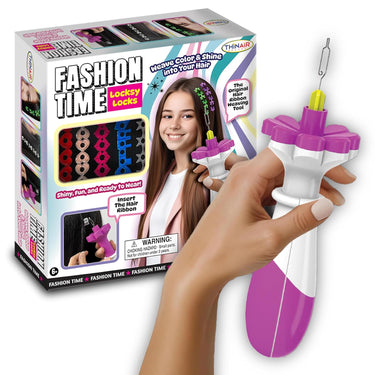Fashion Time Locksy Locks Hair Bling Wand – Glam Hair Styling Kit