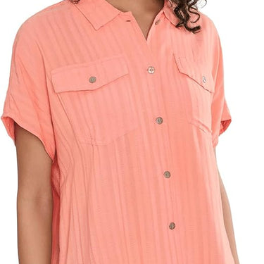 Ariat Badlands Shirt (Peach Amber) Size M