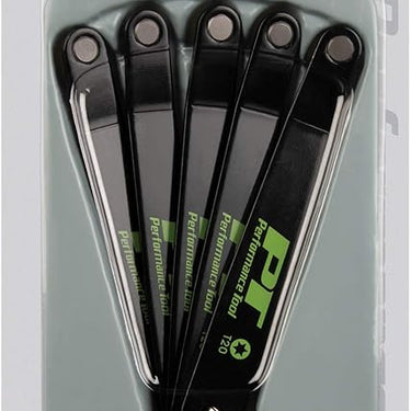 Performance Tool Low Profile Star Bit Set with Carabiner Clip