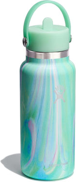 Hydro Flask 32oz Wide Flex Straw Cap Bottle (Jelly Green)