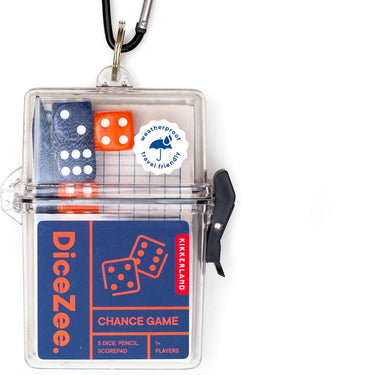 Kikkerland DiceZee Travel Game