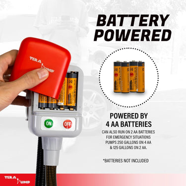TERA PUMP - Automatic Fuel Transfer Pump (5th Gen) Auto-Stop Sensor (Gas Can Not Included)