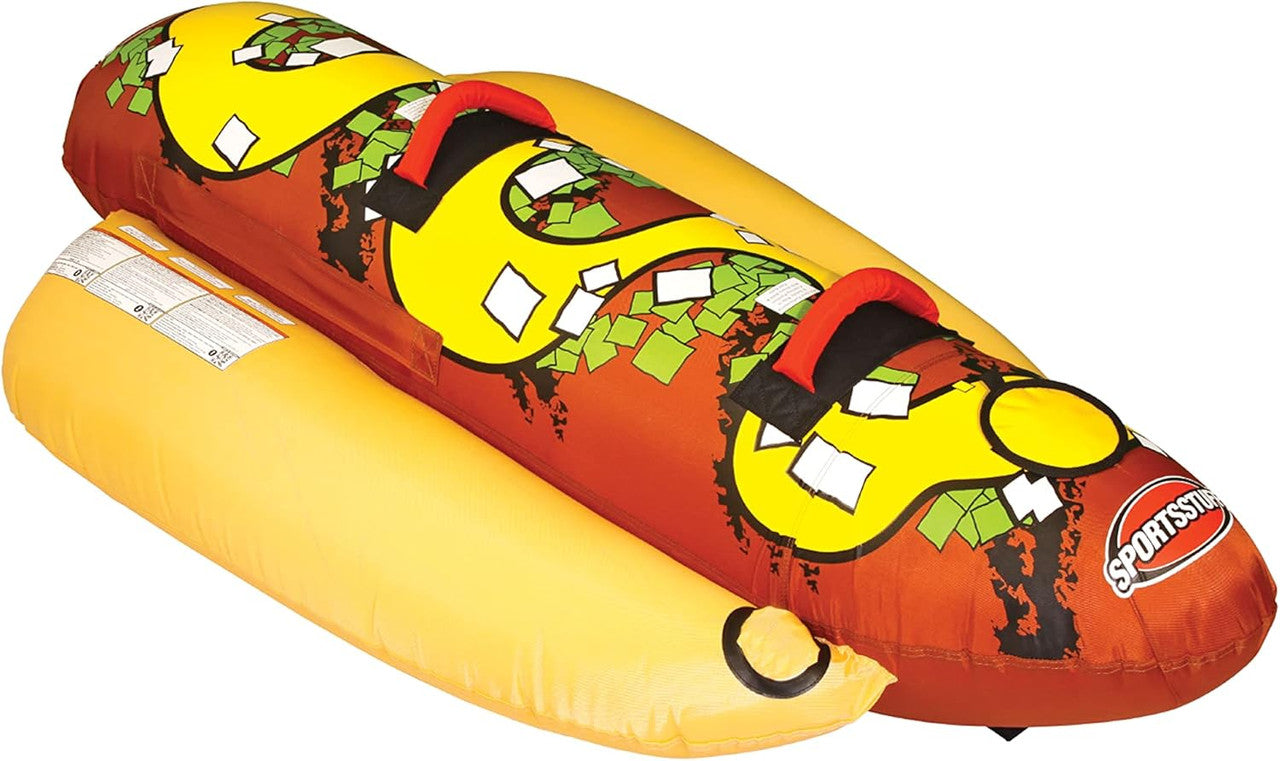 Hot Rider Dog Sportsstuff Hot Dog 3 Rider Inflatable Towable Tube – The General Store ...