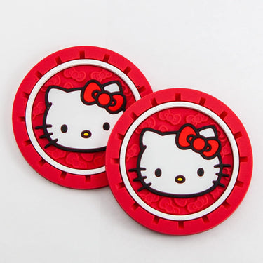 Plasticolor Hello Kitty Cup Holder Coaster 2-Pack