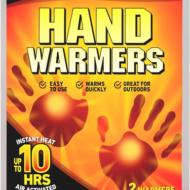 Grabber Hand Warmers - Long Lasting Safe Natural Odorless Air Activated Warmers - Up to 7 Hours of Heat - 10 Pairs,one color