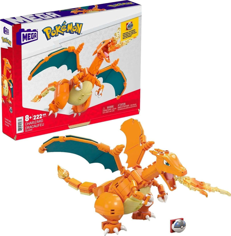 Load image into Gallery viewer, Mega Pokemon Action Figure Building Toys Set, Charizard with 222 Pieces
