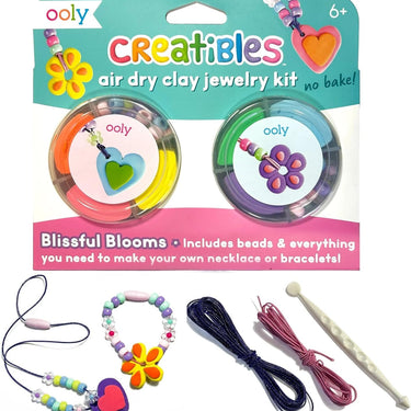 Ooly Creatibles Air Dry Clay Jewelry Kit