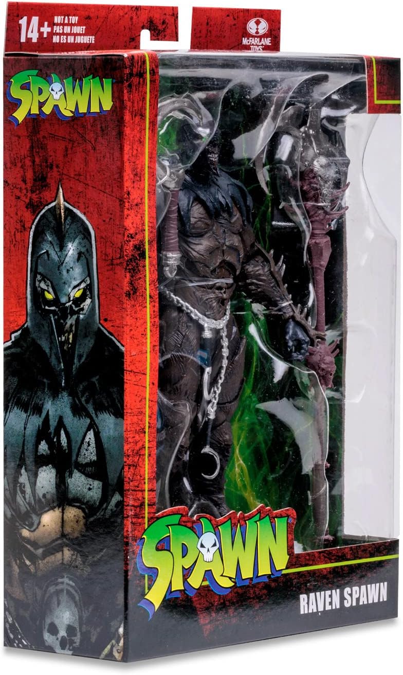 Load image into Gallery viewer, McFarlane Toys Spawn Raven Spawn 7&quot; Action Figure with Accessories
