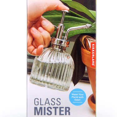 Kikkerland Handheld Glass Mister Mist Spray Bottle