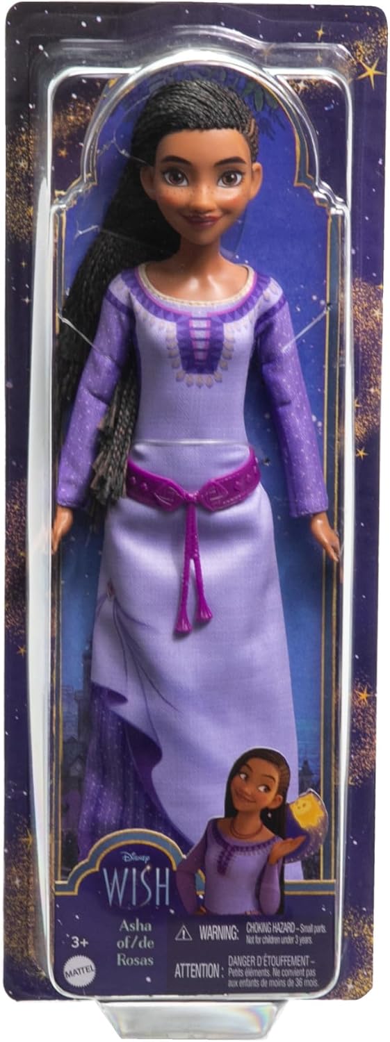 Load image into Gallery viewer, Mattel Disney Wish Toys, Asha of Rosas Posable Fashion Doll

