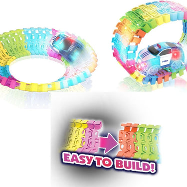 Mindscope Twister Tracks Neon Glow in the Dark