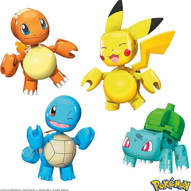 MEGA Pokémon Building Toy Kit Kanto Region Team With 4 Figures