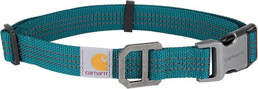 Carhartt Fully Adjustable Nylon Webbing Collars (Shaded Spruce) Size L