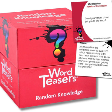 WORD TEASERS Random Knowledge Trivia Cards
