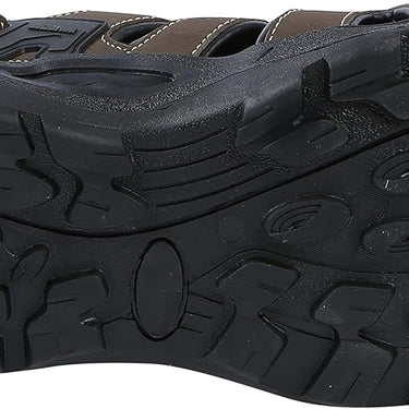 Northside Men's Burke 3.0 Closed Toe Sport Sandal (Dark Brown) Size