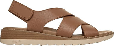 Skechers Women's Bobs Arch Fit Oasis - Cozy Crosser (Tan) Size 8