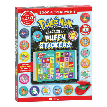 Klutz Pokémon Color-in 3D Stickers