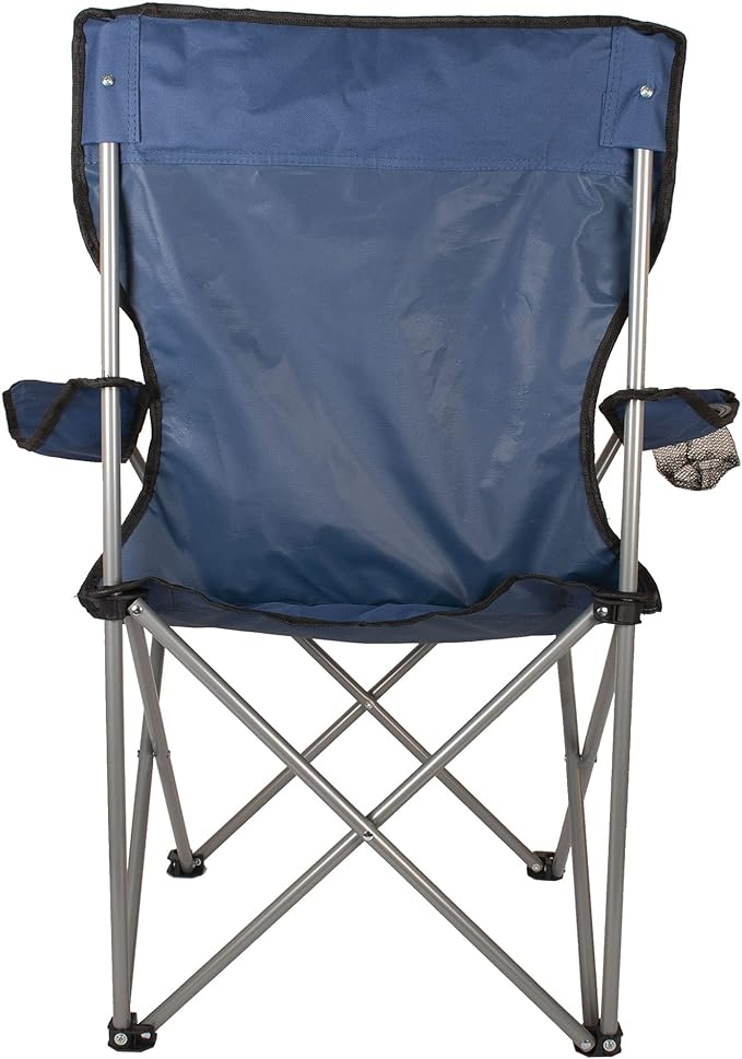 Load image into Gallery viewer, WORLD FAMOUS CAMPING QUAD CHAIR WITH CUP HOLDER
