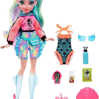 Monster High Doll, Lagoona Blue with Colorful Streaked Hair in Signature Look