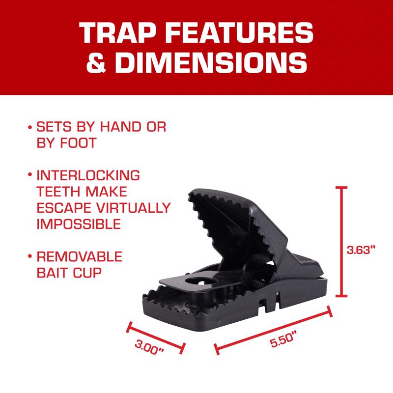 Load image into Gallery viewer, Tomcat Small Snap Trap For Rats 1 pk
