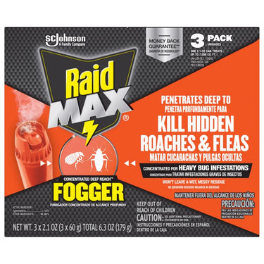 Raid MAX Insect Killer Fog 2.1 oz