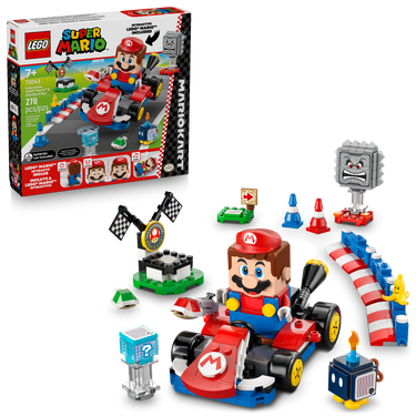 LEGO® Super Mario: Mario Kart – Interactive LEGO Mario & Standard Kart