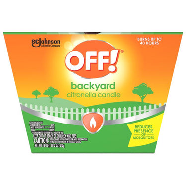 OFF! Citronella Candle Solid 18 oz