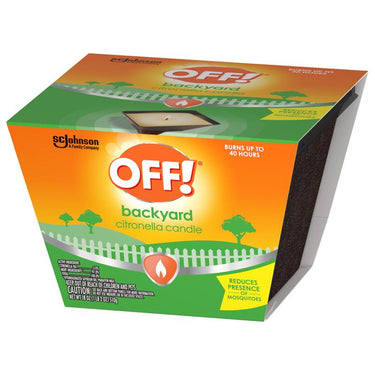OFF! Citronella Candle Solid 18 oz