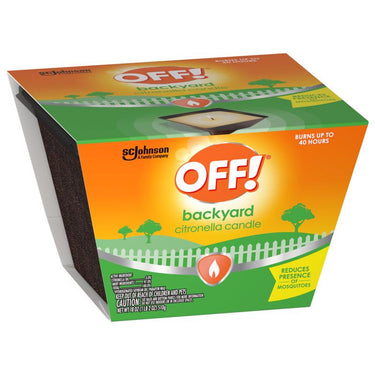 OFF! Citronella Candle Solid 18 oz