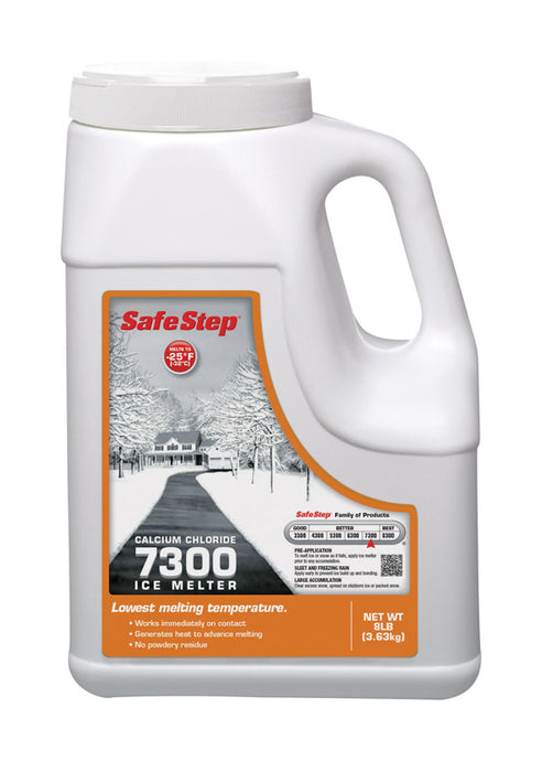 Safe Step 7300 Calcium Chloride Pellet Ice Melt 8 lb